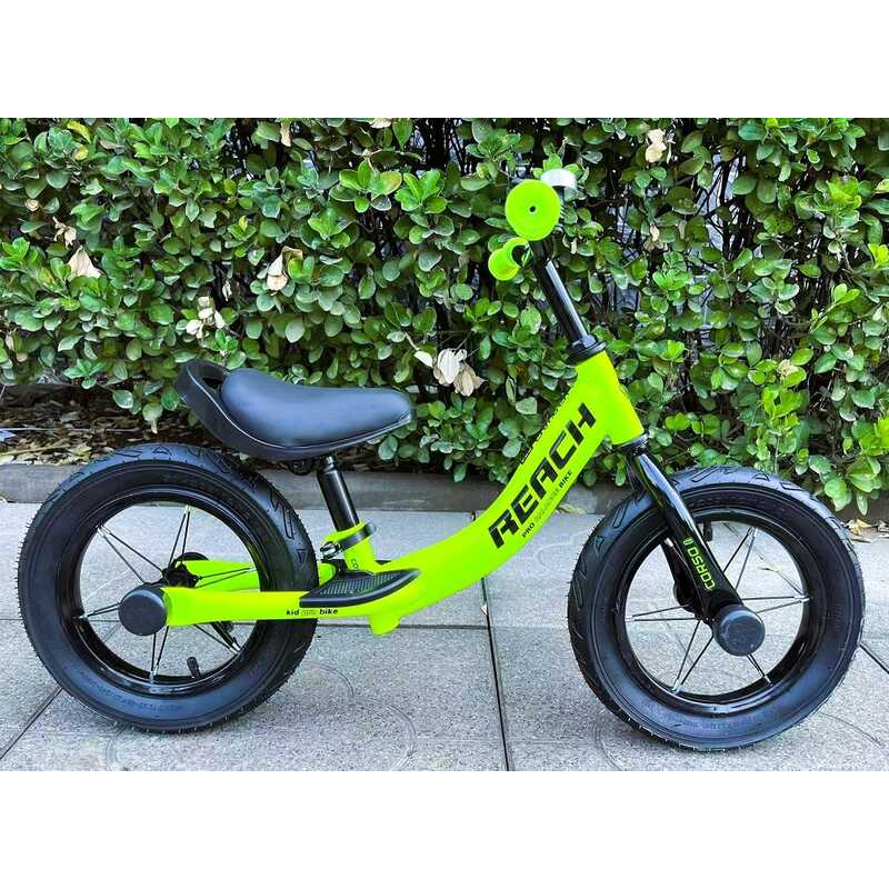 Велобіг “CORSO Reach“ RC-6047-43 (1) сталева рама, колесо 12“, надувні колеса, підніжка, підставка для ніг, дзвіночок