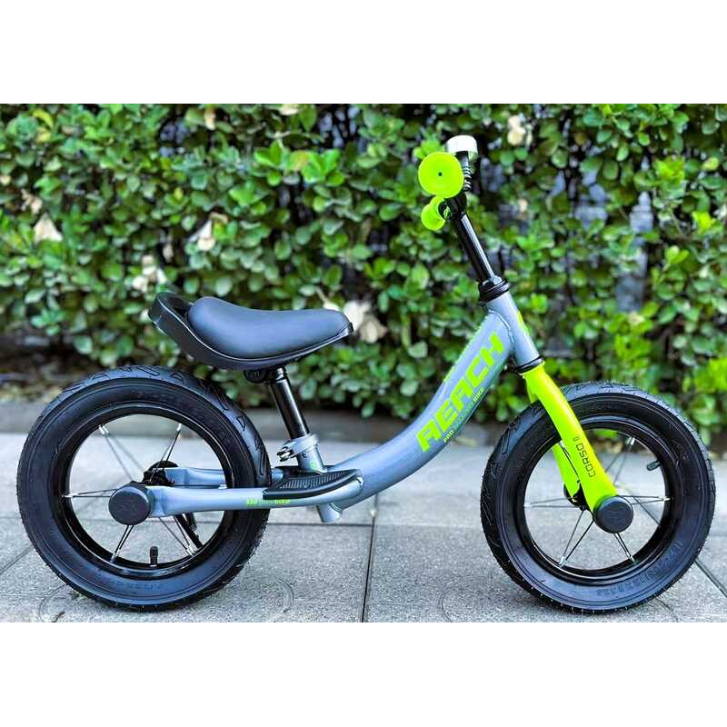 Велобіг “CORSO Reach“ RC-7316-81 (1) сталева рама, колесо 12“, надувні колеса, підніжка, підставка для ніг, дзвіночок