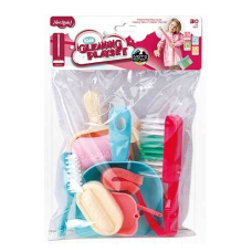 Набір для прибирання 8095-2 (180/2) 3 совки, 2 щітки, віник, 2 поролонові губки, мило, в пакеті