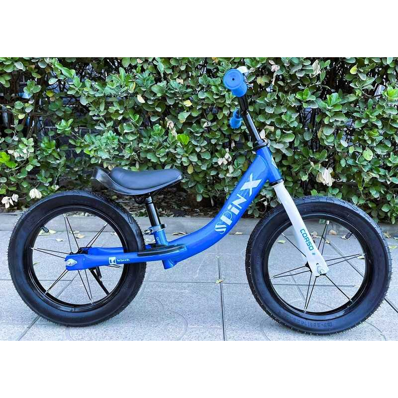 Велобіг “CORSO Spin-X“ PX-322-94 (1) сталева рама, колесо 14“, надувні колеса, підніжка, підставка для ніг, дзвіночок