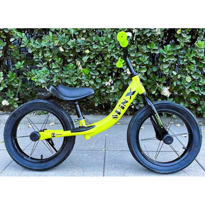 Велобіг “CORSO Spin-X“ PX-605-82 (1) сталева рама, колесо 14“, надувні колеса, підніжка, підставка для ніг, дзвіночок