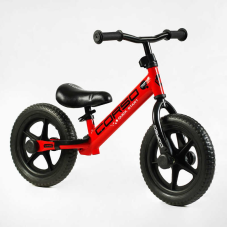 Велобіг “CORSO SPRINT“ JR-74115 (1) сталева рама, колесо 12“ EVA (ПІНА), підставка для ніг, в коробці