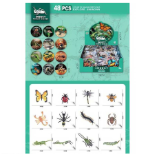 Набір комах JS 20-6 (20) ЦІНА ЗА 48 ШТУК В БЛОЦІ, картки із назвами, в коробці