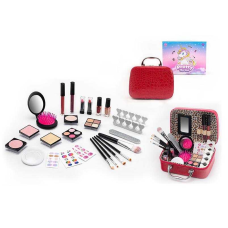 Набір косметики 2620 С (36/2) лаки, пензлики, помади і блиски для губ, тіні, рум“яна, щітка для волосся,  в коробці