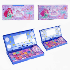 Набір косметики AA 2815-1 (144/2) дзеркало з підсвічуванням, помада, лак для нігтів, тіні, аплікатори, в коробці