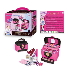 Набір косметики J 8047 (24/2) тіні, блискітки, глітер, лак, прикраси, рум“яна, пензлі, в коробці