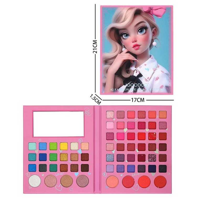 Набір косметики LK 5161 (72/6) тіні для повік, рум’яна, люстерко, в коробці Набір косметики LK 5161 (72/6) тіні для повік, рум’яна, люстерко, в коробці