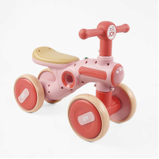 Велобіг 4-х колісний JOY TL-89-367 (1) колеса 6’’ PU, рама пластикова, УКРАЇНСЬКЕ ОЗВУЧУВАННЯ та підсвічування, в коробці