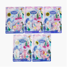 Набір косметики ZH 001 (576/2) 5 видів, герой, тіні для повік, аплікатор, аксесуари, на листі, ВИДАЄТЬСЯ ТІЛЬКИ МІКС ВИДІВ