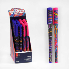 Набір кулькових ручок D 35322 (120) ЦІНА ЗА 20 ШТУК У БЛОЦІ, синя паста, товщина лінії 0,7 мм