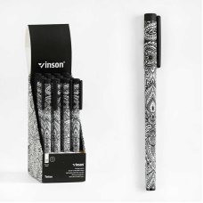 Набір кулькових ручок M 45639 (120) ЦІНА ЗА 20 ШТУК У БЛОЦІ, синя паста, товщина лінії 0,7 мм