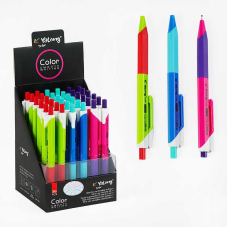 Набір кулькових ручок С 62109 (40) ЦІНА ЗА 36 ШТУК В БЛОЦІ, синя паста, в коробці