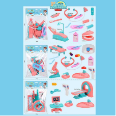 Набір лікаря 559-221 A (144/2) 3 види, в пакеті, ВИДАЄТЬСЯ ТІЛЬКИ МІКС ВИДІВ