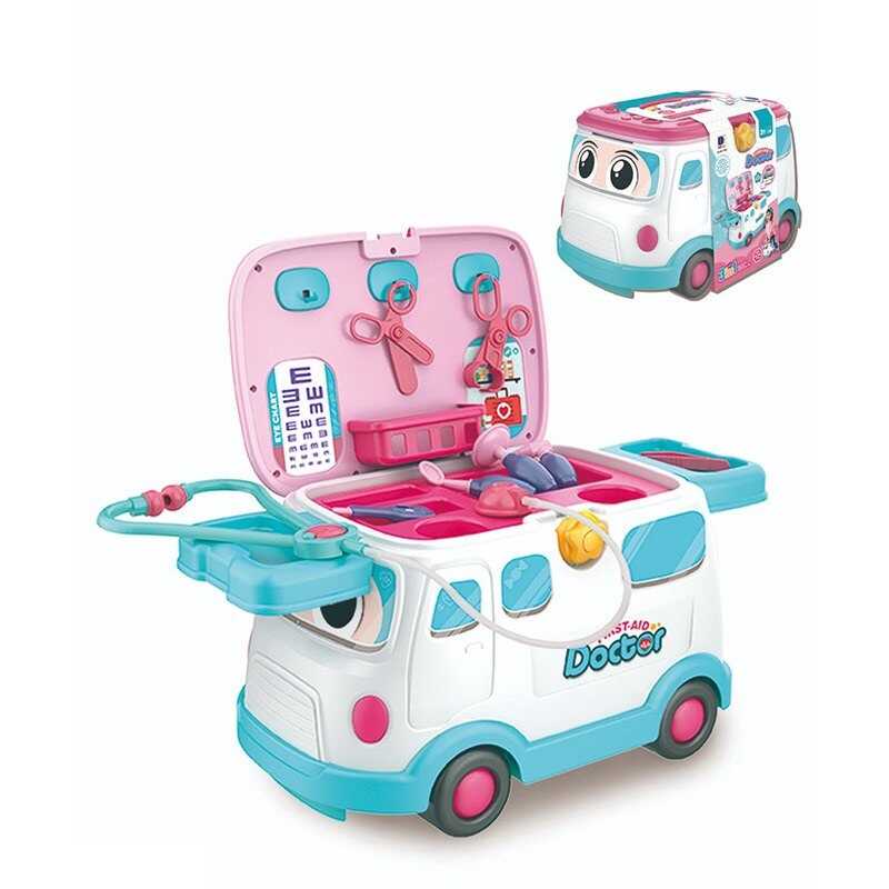 Набір лікаря 661-543 (12/3) 16 предметів, стетоскоп, ножиці, шприц, градусник, окуляри, в боксі Набір лікаря 661-543 (12/3) 16 предметів, стетоскоп, ножиці, шприц, градусник, окуляри, в боксі