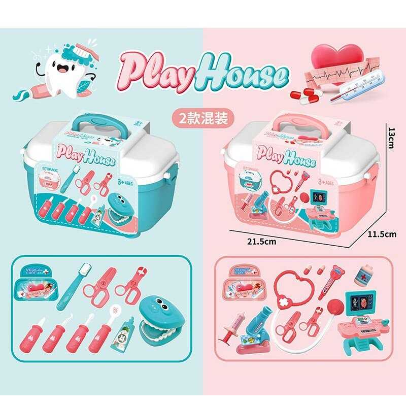 Набір лікаря 828-13 (72/2) 2 види, 10 елементів, у боксі