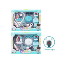 Набір лікаря SD 169-283 A (48/2) 2 види, 11 елементів, стетоскоп, звук, підсвічування, в коробці