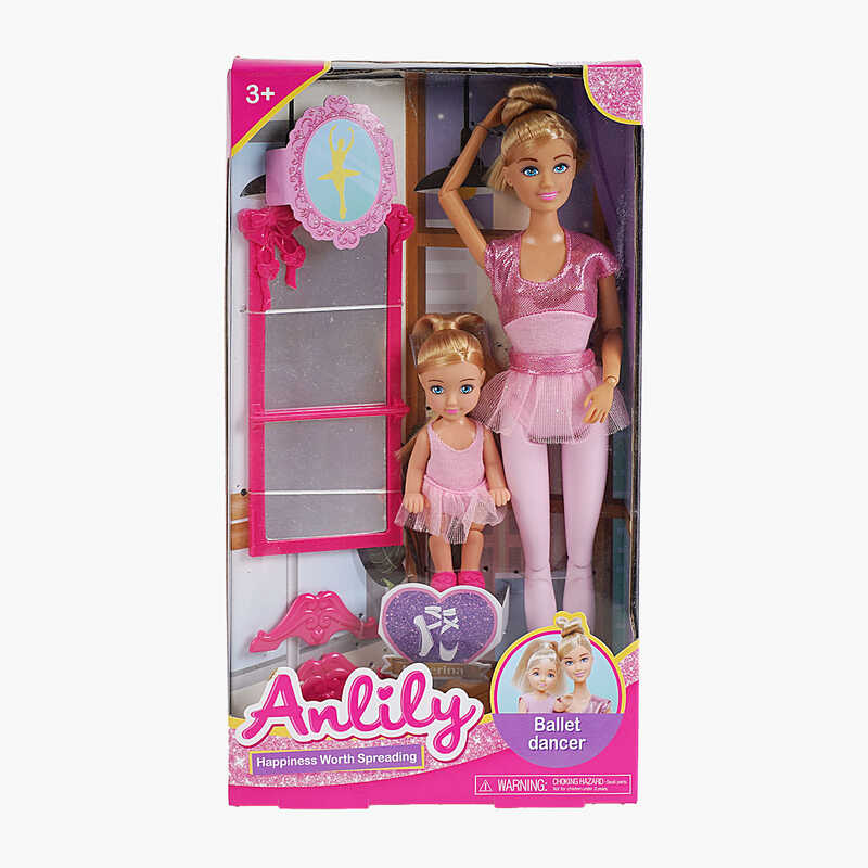 Набір ляльок 99239 (48/2) “Балерини“, 2 ляльки, меблі, в коробці