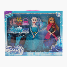 Набір ляльок MY 3208 Y2 (36/2) 2 ляльки, 27 см, шарнірні суглоби, аксесуари, знімний одяг, в коробці