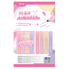 Набір маркерів C 72723 (216) ЦІНА ЗА 4 МАРКЕРИ В УПАКОВЦІ, пастельні кольори, в коробці