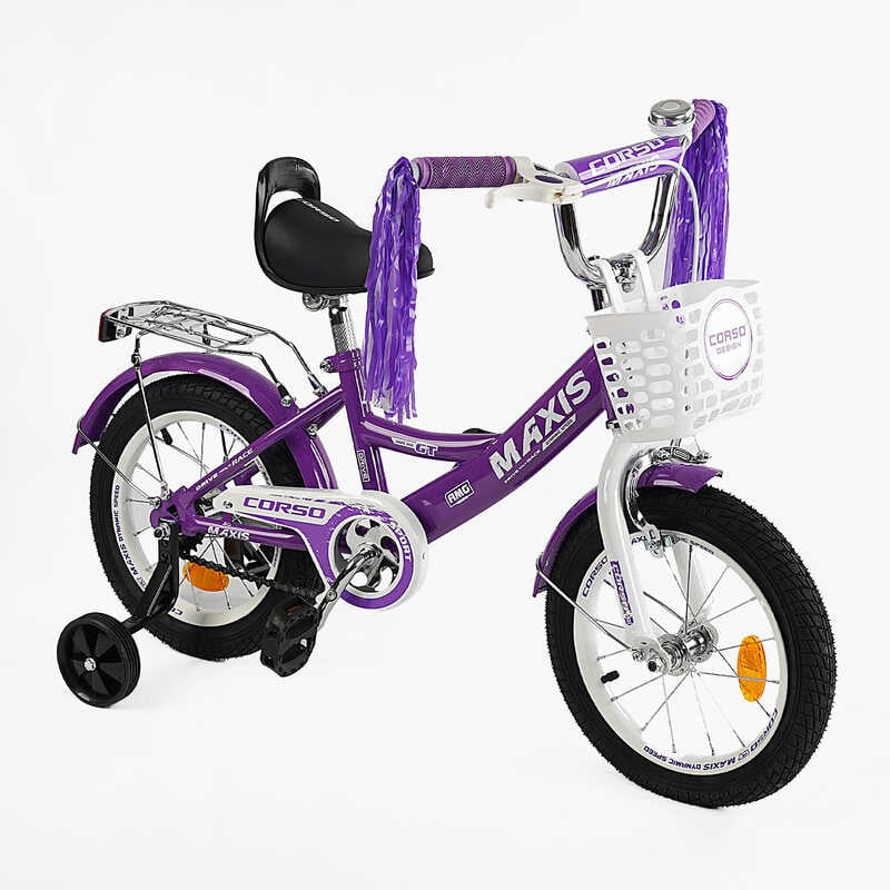Велосипед 14“ дюймів 2-х колісний “CORSO“ MAXIS CL-14560  