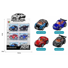 Набір машин 836 H-023 (16) металопластик, інерція, ЦІНА ЗА 24 ШТУКИ В БЛОЦІ