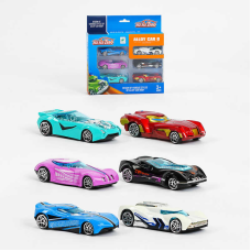 Набір машин 8619 (120/2) металопластик, 6 шт., у коробці