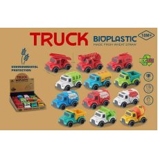 Набір машин 933-600 M (40/2) ЦІНА ЗА 12 ШТУК В БЛОЦІ, біопластик, в коробці