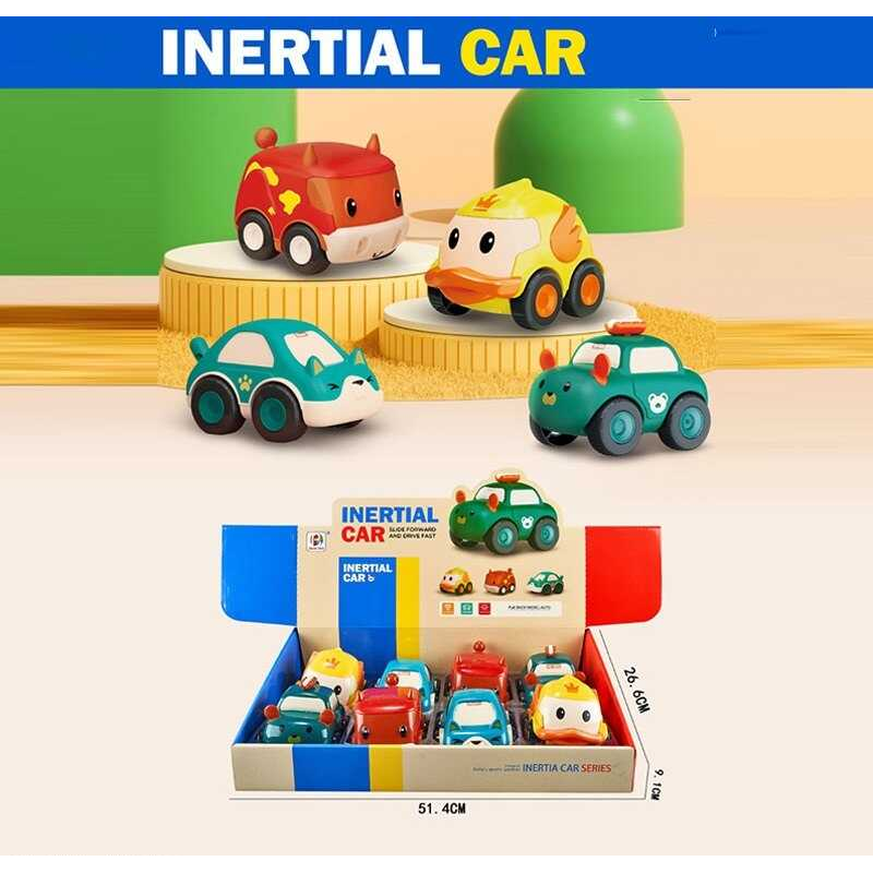 Набір машин BJ 681 A-6 (24/2) ЦІНА ЗА 8 ШТУК В БЛОЦІ, інерція, в коробці