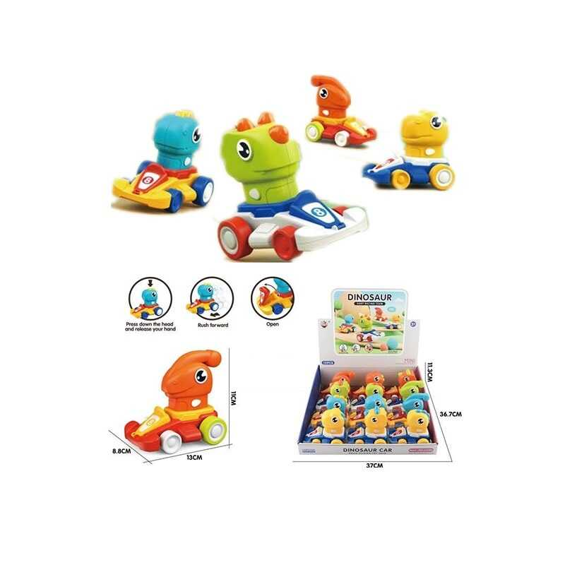 Набір машин HC 227 (16/2) заводний механізм, рухливі елементи, гумові шини, в коробці, ЦІНА ЗА 12 ШТУК В БЛОЦІ