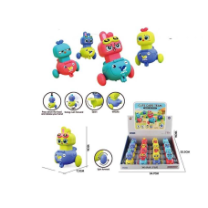 Набір машин HC 230 (24/2) заводний механізм, рухливі елементи, свисток, в коробці, ЦІНА ЗА 16 ШТУК В БЛОЦІ