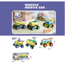 Набір машин LZ 006-2 (96/2) інерція, свисток, в коробці