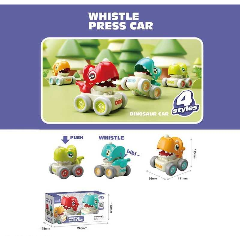 Набір машин LZ 011-2 (72/2) інерція, свисток, в коробці