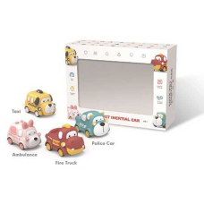 Набір машин MD 2125 (30) 4 штуки, інерція, в коробці