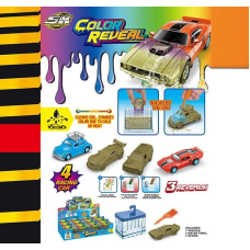 Набір машин SK-S 14 (24) ЦІНА ЗА 12 ШТУК В БЛОЦІ, металопластик, змінює колір, в коробці