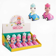 Набір машин SY 024 A (18/2) заводний механізм, гумові шини, тріскачка, в коробці, ЦІНА ЗА 10 ШТУК В БЛОЦІ