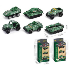 Набір машин МН - 207 (120/2) “Street Convoy“, 2 види, металопластик, 3шт у коробці