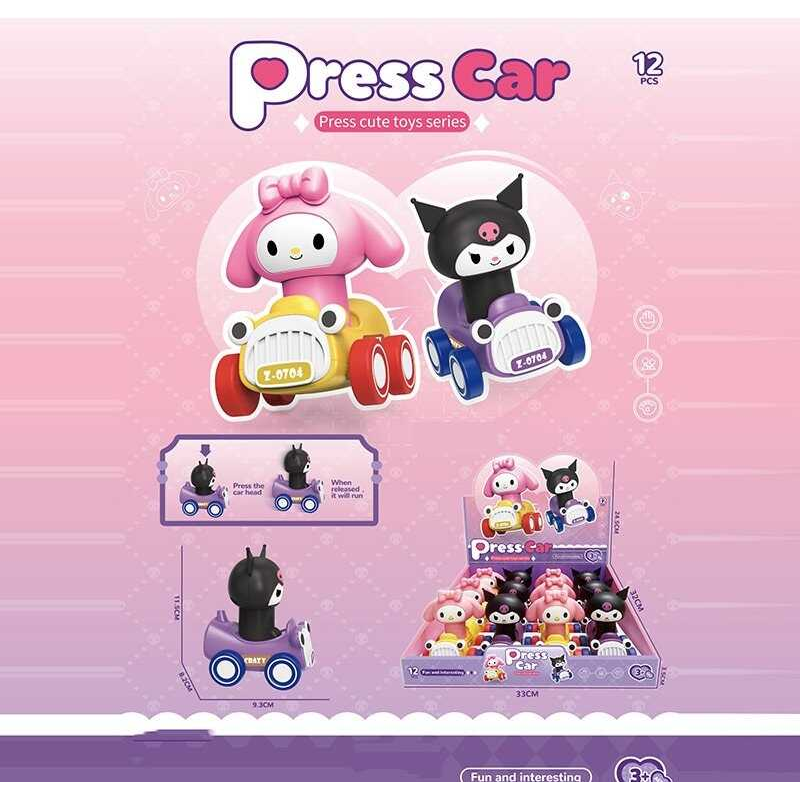 Набір машинок D 006-1 A (18) ЦІНА ЗА 12 ШТУК В БЛОЦІ, герої, інерція, тріскачка, голови обертаються, гумові колеса, в коробці