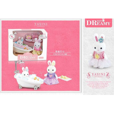 Набір меблів 6621-4 (96) “Щаслива родина“, флоксова фігурка, в коробці