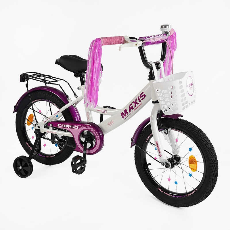 Велосипед 16“ дюймів 2-х колісний “CORSO“ MAXIS CL-16790  