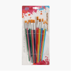 Набір пензлів C 71902 (480) 12 штук, на листі