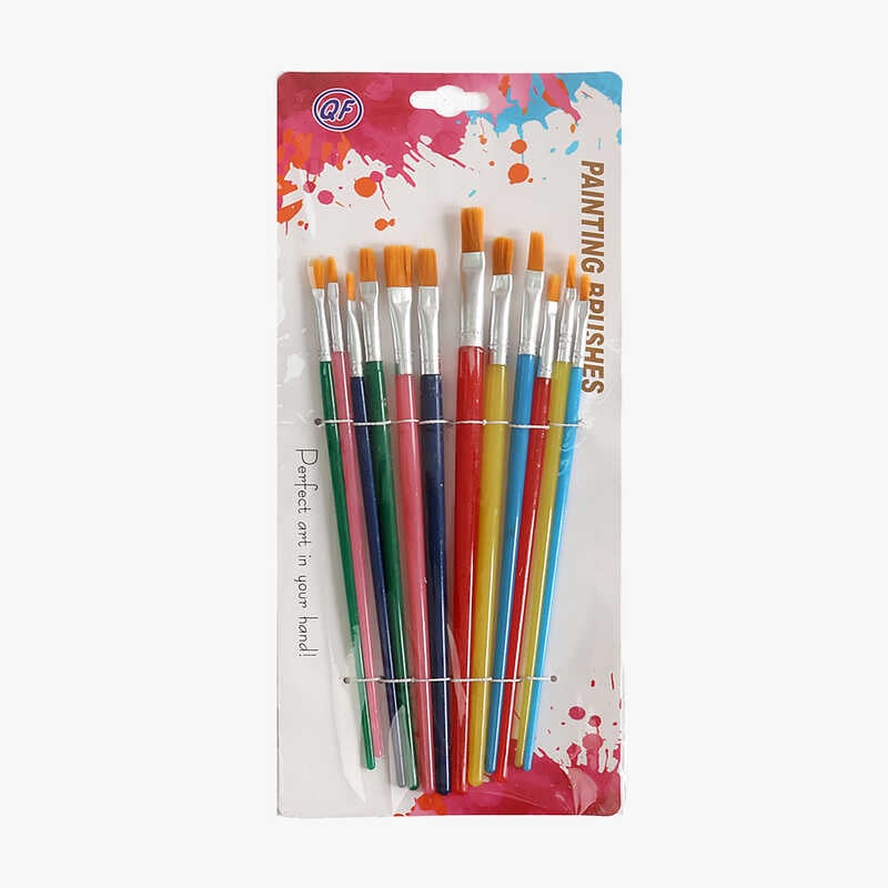 Набір пензлів C 71902 (480) 12 штук, на листі