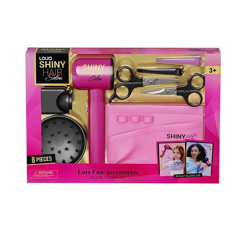 Набір перукаря 626008 (24) 8 елементів, функціональний фен, 2 насадки, ножиці, заколки, накладна кишеня, в коробці Набір перукаря 626008 (24) 8 елементів, функціональний фен, 2 насадки, ножиці, заколки, накладна кишеня, в коробці