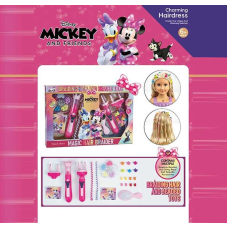 Набір перукаря D 8975-3 (32) прилад для плетіння, аксесуари, щітка, намистини, в коробці