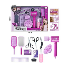 Набір перукаря QY 005 (36) функціональний фен, дзеркальце, гребінець, щітка для волосся, баночка для спрею, ножиці, в коробці