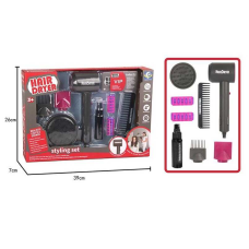Набір перукаря YF 820 D-3 (42/2) функціональний фен, на батарейках, аксесуари, в коробці