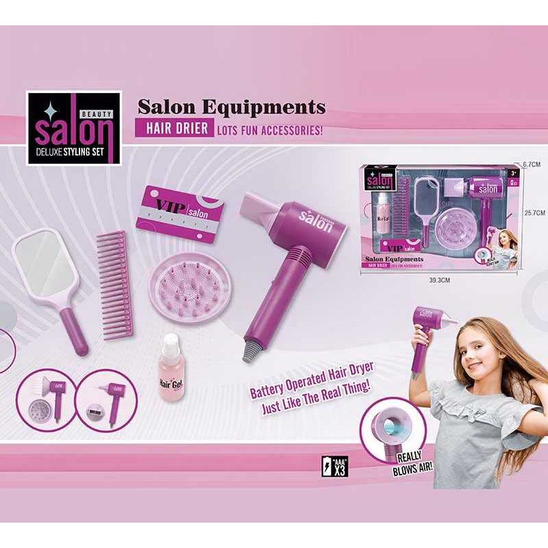 Набір перукаря YLQ 080 (42/2) функціональний фен, аксесуари, у коробці