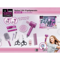 Набір перукаря YLQ 082 (24/2) функціональний фен, аксесуари, у коробці