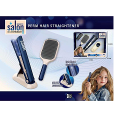 Набір перукаря YLQ 110 (36/2) стайлер на батарейках, звук, підсвітка, підставка, щітка для волосся, на батарейках, в коробці