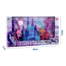 Набір поні HF 1006 (36/2) 5 поні, аксесуари, в коробці