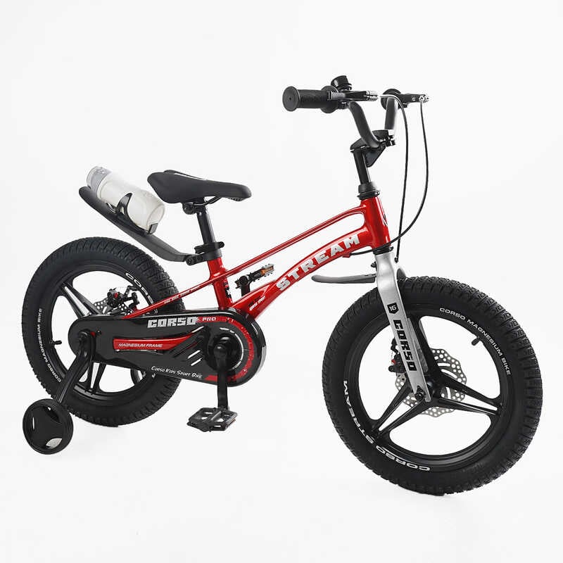 Велосипед 16“ дюймів 2-х колісний Corso «Stream» SM-46533 Велосипед 16“ дюймів 2-х колісний Corso «Stream» SM-46533